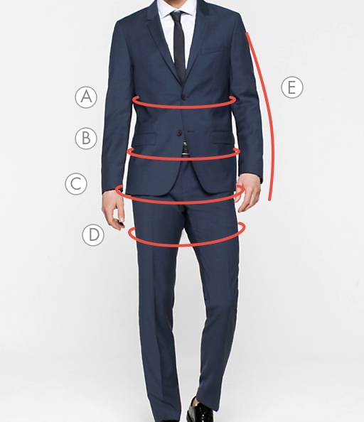 Men S Size Guide Customer Service Calvin Klein