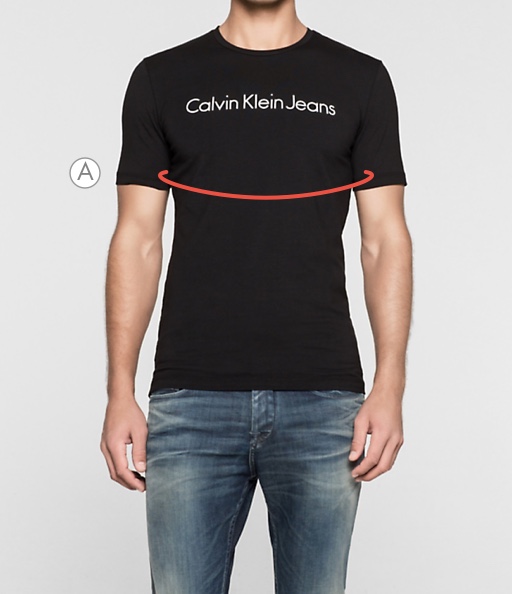 Mens Dress Shirt Size Chart Calvin Klein